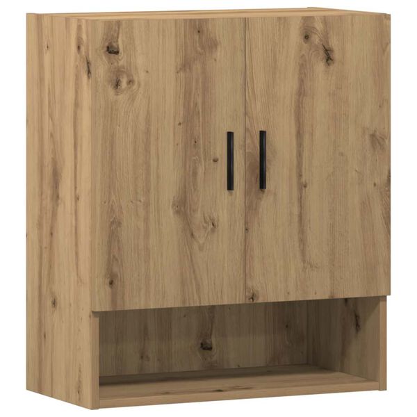 vidaXL Wall Cabinet Artisan Oak 60x31x70 cm Engineered Wood