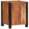 vidaXL Bedside Cabinet 2 pcs Brown 40 x 35 x 50 cm Solid Acacia Wood