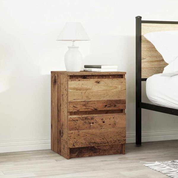 vidaXL TV Cabinet Old Wood 40x35x54 cm Engineered Wood