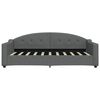 vidaXL Day Bed without Mattress Dark Grey 90x190 cm Single Fabric
