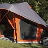 vidaXL Family Tipi Tent Folding Grey and Orange 508 x 470 x 300 cm