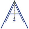 vidaXL Outdoor Swing Set with Swings and Disc Swing