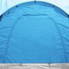 vidaXL Camping Tent 6 Persons Blue and Light Blue