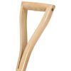 vidaXL Garden Point Shovel YD Grip Steel and Ashwood
