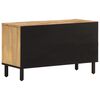 vidaXL TV Cabinet 80x31x46 cm Solid Wood Mango