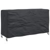 vidaXL Furniture Cover Plain Black 180 x 70 x 90 cm 210D