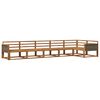 vidaXL Outdoor Sofa Set 6 pcs Natural Solid Acacia Wood