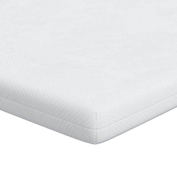 vidaXL Mattress Pad White 70 x 200 cm Gel Memory Foam