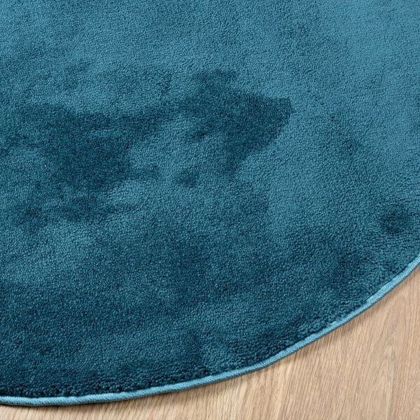 vidaXL Rug OVIEDO Short Pile Turquoise &Oslash; 100 cm