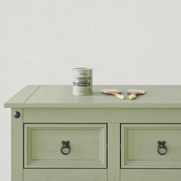 vidaXL Furniture Paint Green 10 x 10 x 12.2 cm Wall Print