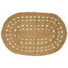 vidaXL Area Rug Natural 205 x 305 cm Jute