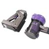 vidaXL Vacuum Cleaner Adjustable Purple 23.5 x 23 x 112.5 cm Aluminium