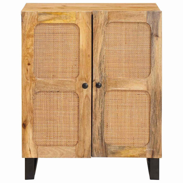 vidaXL Sideboard Brown 60 x 33 x 75 cm Solid Mango Wood