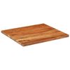 vidaXL Table Top 110x80x2.5 cm Rectangular Solid Wood Acacia