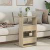 vidaXL Side Table Sonoma Oak 40 x 35 x 60.5 cm Engineered Wood