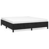 vidaXL Bed Frame without Mattress Black 180x200 cm Super King Super King Velvet