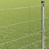 vidaXL Field Fence Silver 50 x 1.4 m Galvanised steel