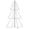 vidaXL Christmas Cone Tree 200 LEDs Indoor and Outdoor 98x150 cm
