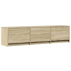 vidaXL TV Cabinet Sonoma Engineered Wood