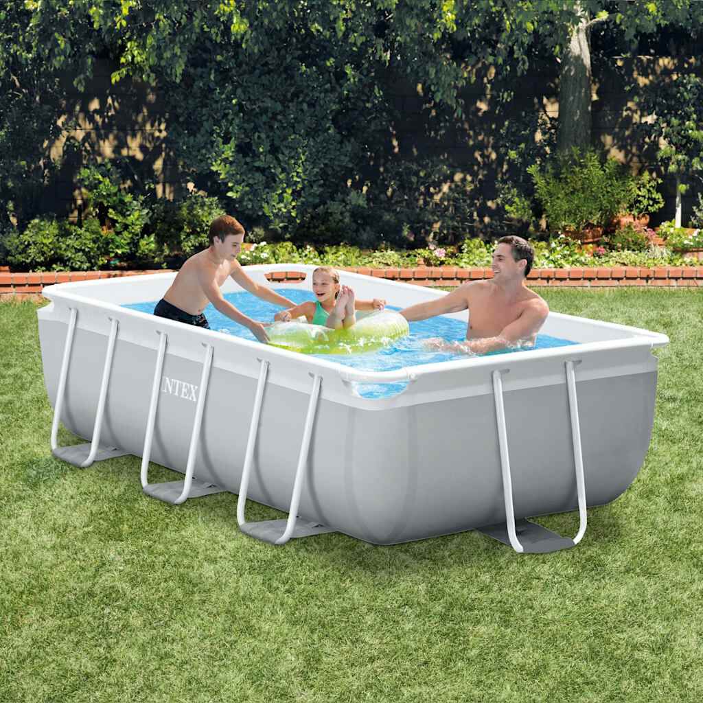 Intex prism frame above store ground swimming pool set