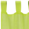 vidaXL Voile Curtains with Tab Top 2 pcs Apple Green
