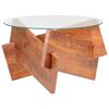 vidaXL Coffee Table 60 cm Solid Acacia Wood