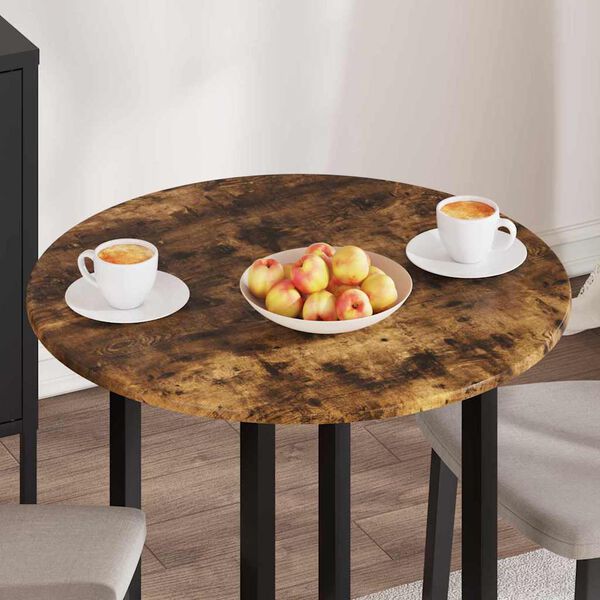 vidaXL Table Top Smoked oak 70 x 70 x 1.5 cm Engineered Wood