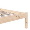 vidaXL Bed Frame without Mattress Solid Wood 120x200 cm