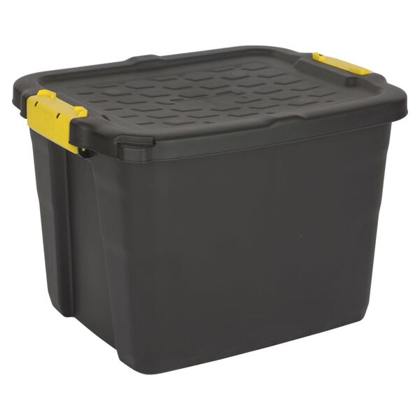 Practo Home Storage Box 42 L Black