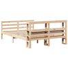 vidaXL Bed Frame with Headboard without Mattress 140x200 cm