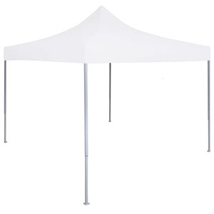 vidaXL Professional Folding Party Tent 3x3 m Steel White