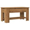 vidaXL Coffee Table Artisan Oak 101x49x52 cm Engineered Wood