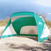 vidaXL Beach Tent Sea Green 274x178x170/148 cm 185T Polyester