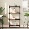 vidaXL Bookcase 4-Tier Brown Oak 60x30x120 cm Engineered Wood