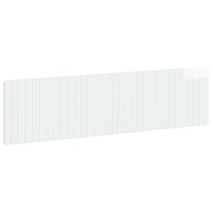 vidaXL Wall-Mounted Headboard ZWOLLE High Gloss White Engineered Wood