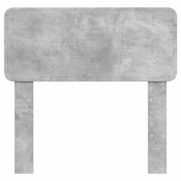 vidaXL Headboard Concrete Grey 75 cm Engineered wood