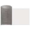 vidaXL Mesh Screen 20 x 500 cm 3 Mesh Stainless Steel 201 Silver