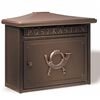 BURG-W&Auml;CHTER Letterbox Sylt 1883 K Steel Copper-metallic