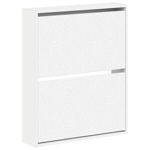 vidaXL Wall-Mounted Shoe Cabinet DELFT 71 x 17 x 86 cm Engineered Wood