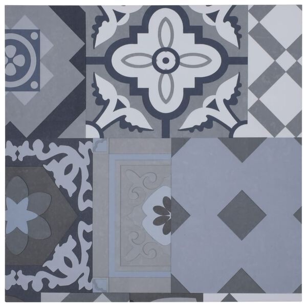 vidaXL Self-adhesive Flooring Planks 20pcs PVC 1.86m&sup2; Coloured Pattern