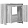 vidaXL Bathroom Cabinet Grey Sonoma 60x33x61 cm Engineered Wood