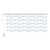 vidaXL LED Star Curtain Fairy Lights 500 LED Cold White 8 Function