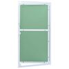 vidaXL Access Panel Green and Silver 55 x 105 cm
