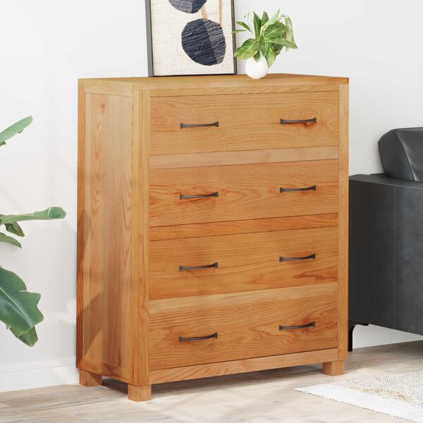 vidaXL Cabinet with Drawer with Storage Brown Engineered wood