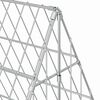 vidaXL Chicken Cage Silver 215 x 100 x 85 cm Galvanised Steel