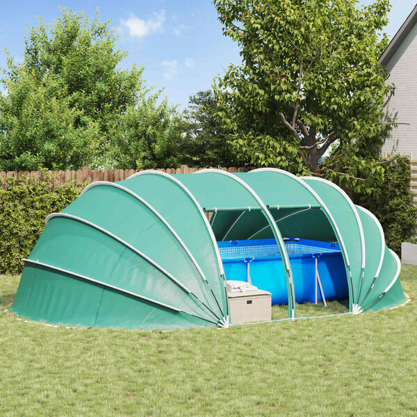 vidaXL Pool Tent Dome Blue 538 x 440 x 204 cm