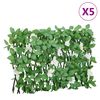 vidaXL Artificial Ivy Trellis Expandable Green 5 pcs 180x30 cm