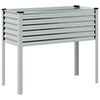 vidaXL Garden Planter 100x45x90 cm Galvanised Steel