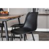 Venture Home Dining Chairs 2 pcs Polar Plastic Black