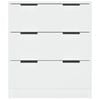 vidaXL Sideboard White 60x30x70 cm Engineered Wood